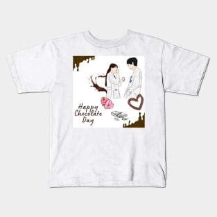 Dr Romantic 3 Chocolate Day Special Kids T-Shirt